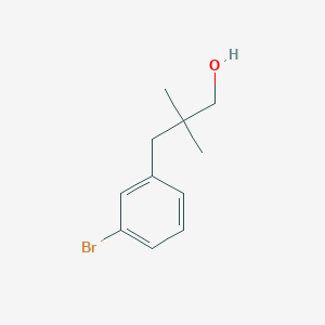 Benzenepropanol, 3-bromo-beta,beta-dimethyl- Benzenepropanol, 3-bromo-beta,beta-dimethyl-