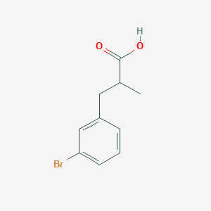 Benzenepropanoic acid, 3-bromo-alpha-methyl- Benzenepropanoic acid, 3-bromo-alpha-methyl-