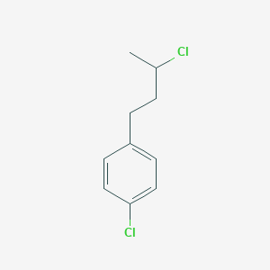 Benzene, 1-chloro-4-(3-chlorobutyl)- Benzene, 1-chloro-4-(3-chlorobutyl)-