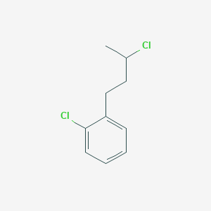 Benzene, 1-chloro-2-(3-chlorobutyl)- Benzene, 1-chloro-2-(3-chlorobutyl)-
