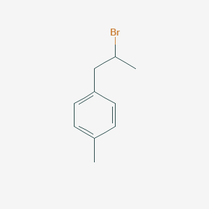 Benzene, 1-(2-bromopropyl)-4-methyl- Benzene, 1-(2-bromopropyl)-4-methyl-