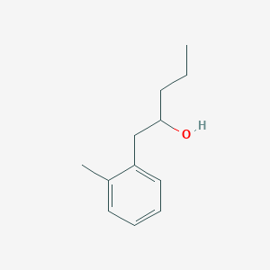 Benzeneethanol, 2-methyl-alpha-propyl- Benzeneethanol, 2-methyl-alpha-propyl-