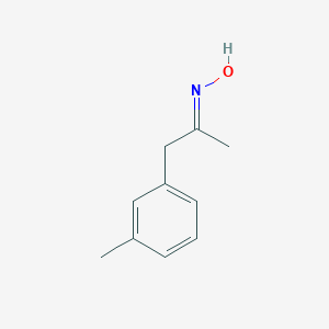 2-Propanone, 1-(3-methylphenyl)-, oxime 2-Propanone, 1-(3-methylphenyl)-, oxime