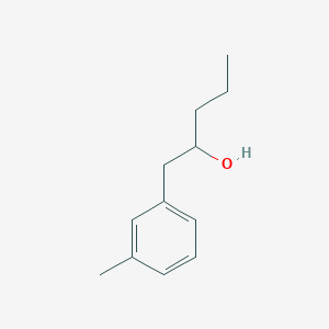 Benzeneethanol, 3-methyl-alpha-propyl- Benzeneethanol, 3-methyl-alpha-propyl-