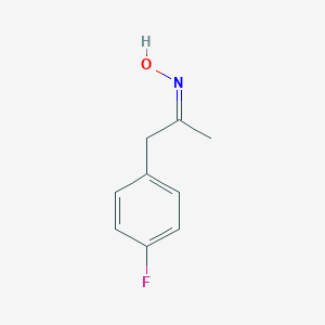 2-Propanone, 1-(4-fluorophenyl)-, oxime 2-Propanone, 1-(4-fluorophenyl)-, oxime