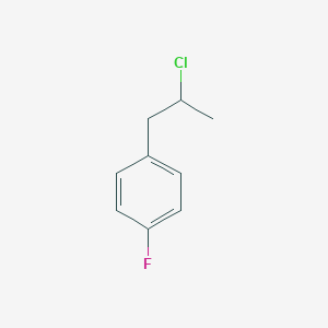 Benzene, 1-(2-chloropropyl)-4-fluoro- Benzene, 1-(2-chloropropyl)-4-fluoro-