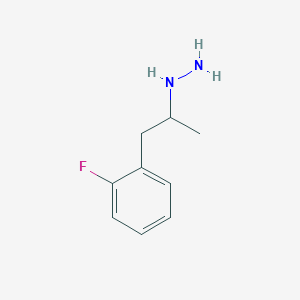 [1-(2-fluorophenyl)propan-2-yl]hydrazine 