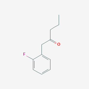 2-Pentanone, 1-(2-fluorophenyl)- 2-Pentanone, 1-(2-fluorophenyl)-