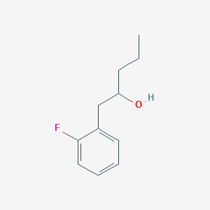 Benzeneethanol, 2-fluoro-alpha-propyl- 