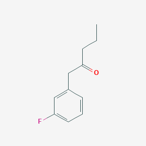  2-Pentanone, 1-(3-fluorophenyl)- 