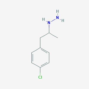 Hydrazine, [2-(4-chlorophenyl)-1-methylethyl]- 