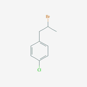 Benzene, 1-(2-bromopropyl)-4-chloro- 