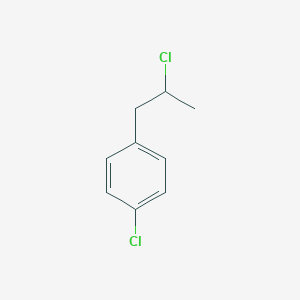 Benzene, 1-chloro-4-(2-chloropropyl)- Benzene, 1-chloro-4-(2-chloropropyl)-