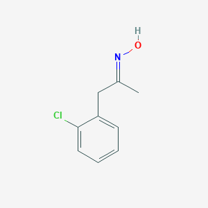 2-Propanone, 1-(2-chlorophenyl)-, oxime 