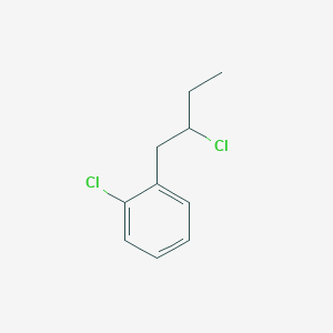 Benzene, 1-chloro-2-(2-chlorobutyl)- 