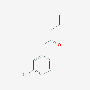 2-Pentanone, 1-(3-chlorophenyl)- 2-Pentanone, 1-(3-chlorophenyl)-