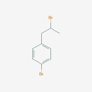 Benzene, 1-bromo-4-(2-bromopropyl)- Benzene, 1-bromo-4-(2-bromopropyl)-