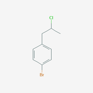 Benzene, 1-bromo-4-(2-chloropropyl)-