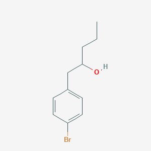 Benzeneethanol, 4-bromo-alpha-propyl- 