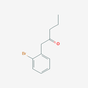 2-Pentanone, 1-(2-bromophenyl)- 