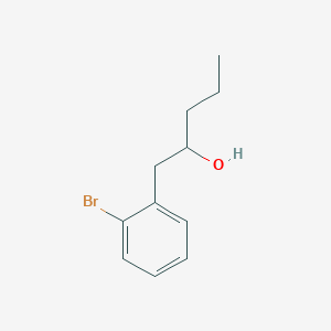 Benzeneethanol, 2-bromo-alpha-propyl- 