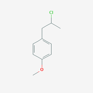 Benzene, 1-(2-chloropropyl)-4-methoxy- 