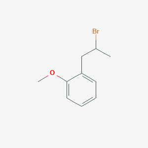Benzene, 1-(2-bromopropyl)-2-methoxy- 