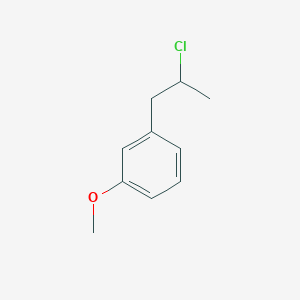 Benzene, 1-(2-chloropropyl)-3-methoxy- 