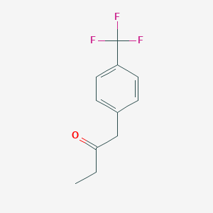 2-Butanone, 1-[4-(trifluoromethyl)phenyl]- 