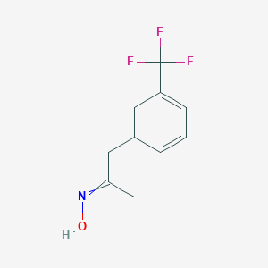 2-Propanone, 1-[3-(trifluoromethyl)phenyl]-, oxime