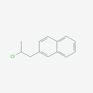 Naphthalene, 2-(2-chloropropyl)- 