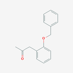 2-Propanone, 1-[2-(phenylmethoxy)phenyl]- 