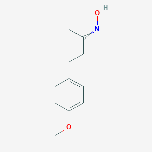2-Butanone, 4-(4-methoxyphenyl)-, oxime