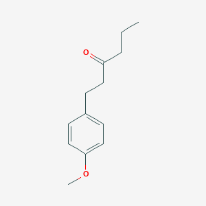 3-Hexanone, 1-(4-methoxyphenyl)- 