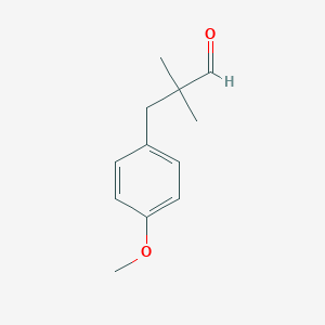 Benzenepropanal, 4-methoxy-alpha,alpha-dimethyl-