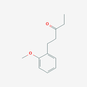 3-Pentanone, 1-(2-methoxyphenyl)- 3-Pentanone, 1-(2-methoxyphenyl)-