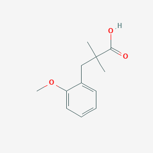Benzenepropanoic acid, 2-methoxy-alpha,alpha-dimethyl- 