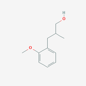 Benzenepropanol, 2-methoxy-beta-methyl-