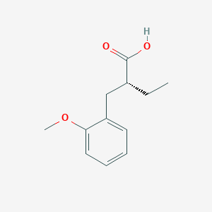 Benzenepropanoic acid, alpha-ethyl-2-methoxy- Benzenepropanoic acid, alpha-ethyl-2-methoxy-
