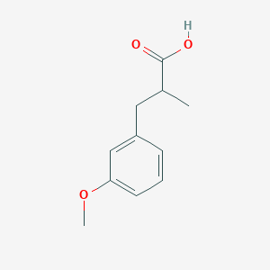 Benzenepropanoic acid, 3-methoxy-alpha-methyl- 