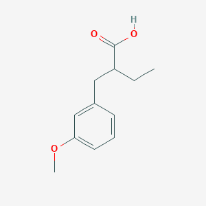 Benzenepropanoic acid, alpha-ethyl-3-methoxy- Benzenepropanoic acid, alpha-ethyl-3-methoxy-