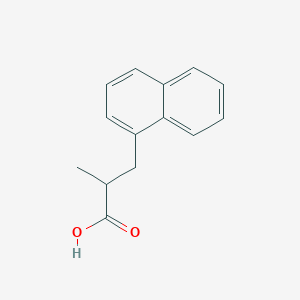 1-Naphthalenepropanoic acid, alpha-methyl- 1-Naphthalenepropanoic acid, alpha-methyl-