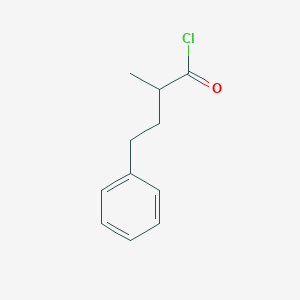 Benzenebutanoyl chloride, alpha-methyl- Benzenebutanoyl chloride, alpha-methyl-
