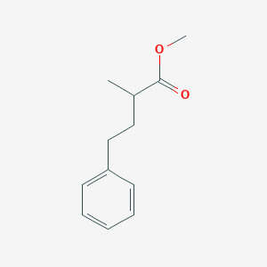 Benzenebutanoic acid, alpha-methyl-, methyl ester Benzenebutanoic acid, alpha-methyl-, methyl ester
