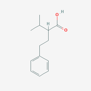 Benzenebutanoic acid, alpha-(1-methylethyl)- 