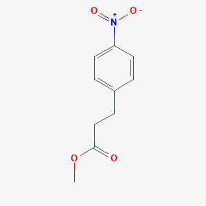 Benzenepropanoic acid, 4-nitro-, methyl ester 