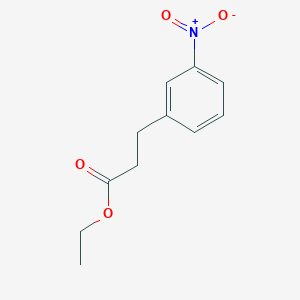 [3-(3-ethoxy-3-oxopropyl)phenyl]azinic acid