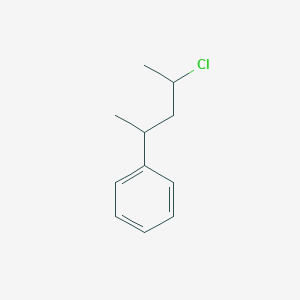 Benzene, (3-chloro-1-methylbutyl)- Benzene, (3-chloro-1-methylbutyl)-