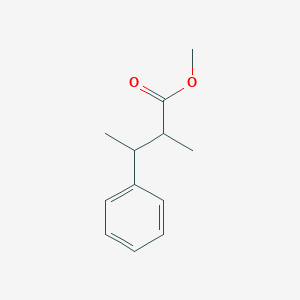 Benzenepropanoic acid, alpha,beta-dimethyl-, methyl ester