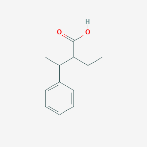 Benzenepropanoic acid, alpha-ethyl-beta-methyl- Benzenepropanoic acid, alpha-ethyl-beta-methyl-